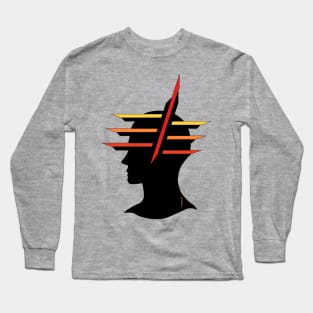 Head Abstract Long Sleeve T-Shirt